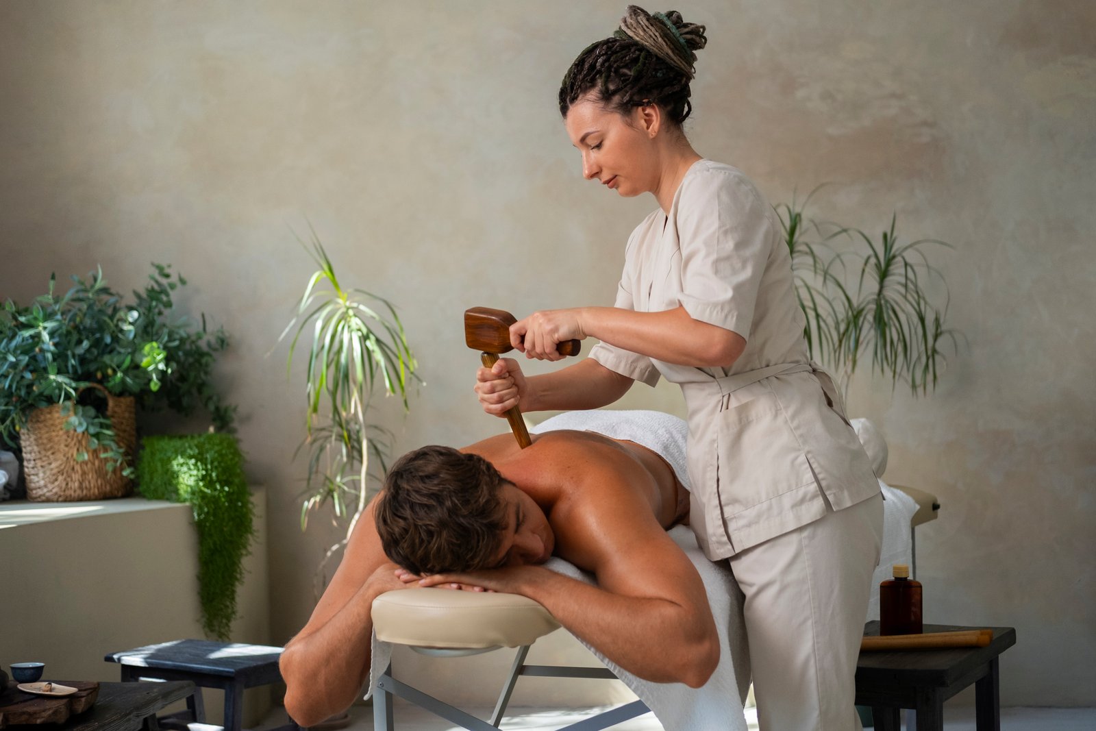 Balinese massage at luxury spa Bangalore